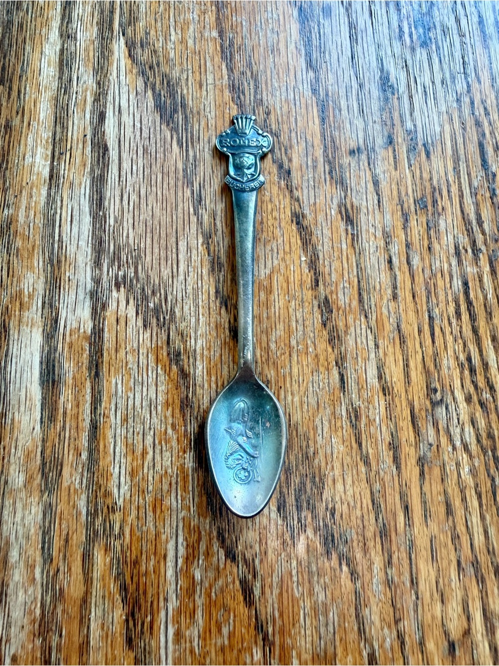 Rolex Silver Collectible Souvernir Spoon with Crest